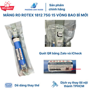 Màng ro rotex 15 vòng 75g - lõi lọc số 4 dùng cho các máy lọc nước ro gia đình