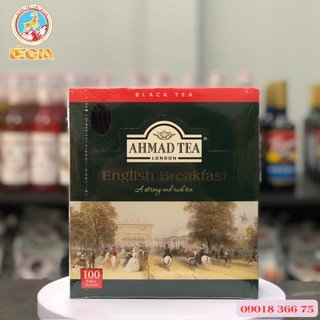 Trà ahmad điểm tâm sáng hộp 200g 100 gói túi lọc bọc thiếc - ahmad english breakfast tea
