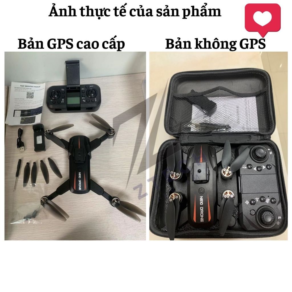 Máy Bay Flycam N610 Pro Max Camera 4k định vị vệ tinh GPS 5.G, Playcam mini quay phim, chụp ảnh | BigBuy360 - bigbuy360.vn