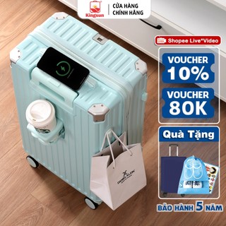 Vali du lịch Kingsun vali Khung nhôm L809 size20/24/28inch cao cấp ABC+PC mã 302/219 bảo hành chính hãng 5 năm