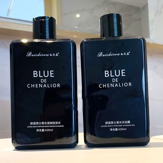Bộ Dầu Gội Sữa Tắm Nước Hoa Blue 420ml - Dưỡng Ẩm Sâu, Sạch Sâu, Lưu Hương Dài Lâu Cho Nam