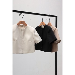 Áo blazer tay ngắn BASIC NUR SHIRT