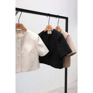 Áo blazer tay ngắn BASIC NUR SHIRT