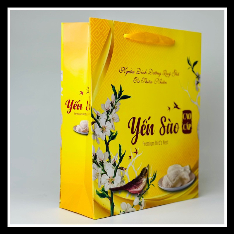 Túi yến sào 100gr size 28*23*8