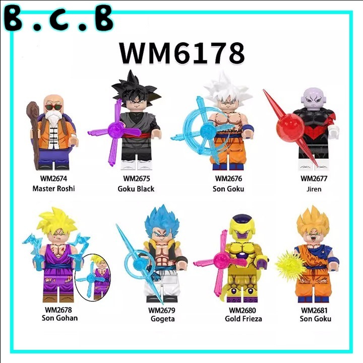 Dragonball Mô Hình  Son Goku Black Goku Mô Đồ Chơi Bảy viên Ngọc Rồng WM6178
