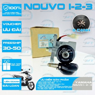 Ổ khóa 8 cạnh xe Nouvo 2, 3 chống trộm hiệu quả