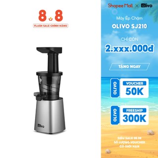 Máy Ép Chậm OLIVO SJ210 – Ép Kiệt Bã 97% – Ép Trái Cây Hoa Quả Rau Củ Đa Năng