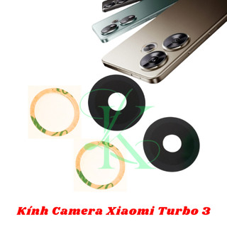 Kính camera sau thay cho máy xiaomi turbo 3 có sẵn keo dán