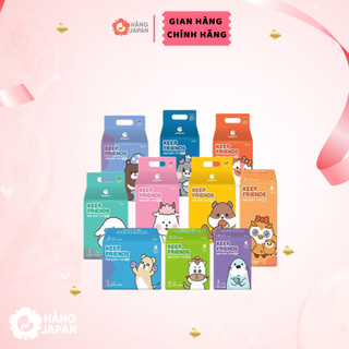 Tã bỉm Enblanc Keep Friends đủ size cho bé Dán/Quần S40/M32/L28/XL24
