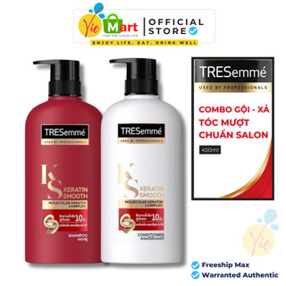 Combo Dầu Gội Xả TRESemmé Keratin Smooth Shampoo & Conditioner_Thái Lan 400ml