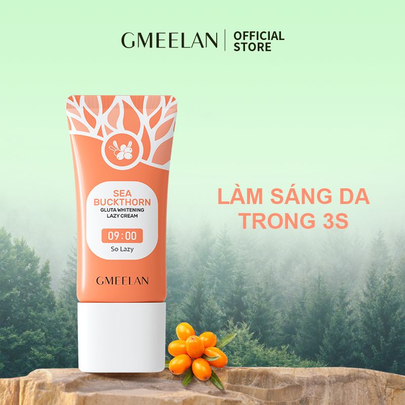 GMEELAN KEM LƯỜI BIỂN GLUTA TRẮNG DA 30g SPF20 GLUTA WHITENING LAZY CREAM