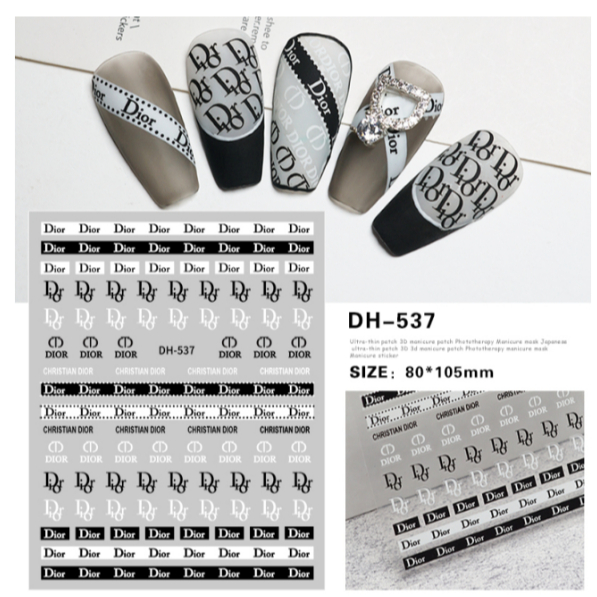 sticker nail thương hiệu mã mới