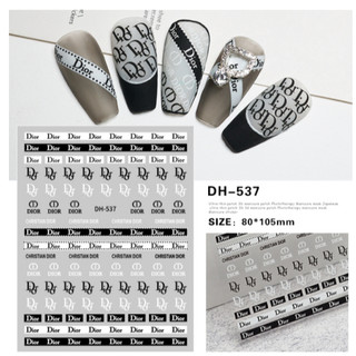 Sticker nail thương hiệu mã mới