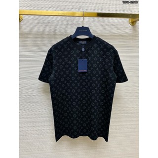  ÁO thun nam LV cổ tròn họa tiết tay ngắn phong cách trẻ trung chuẩn from 