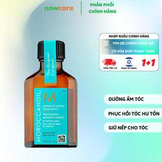 Tinh dầu dưỡng tóc morroccaoil 15ml dành cho nữ giúp tóc mềm mại, suôn mượt