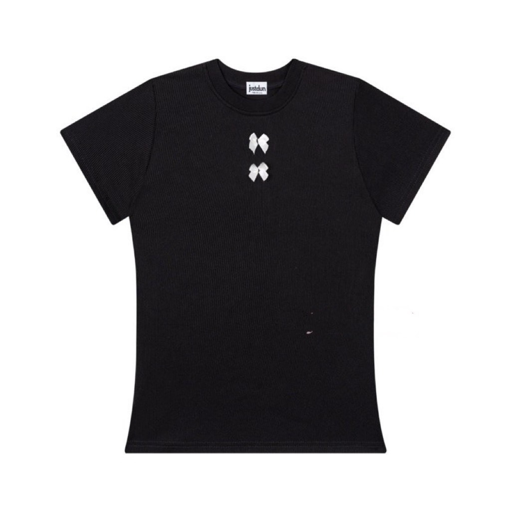 Áo thun ôm body đính nơ chất tăm thái mát mềm mịn Kenco.Sài Gòn | BigBuy360 - bigbuy360.vn