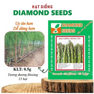 Hạt giống 3 loại măng tây hạt giống canh nông