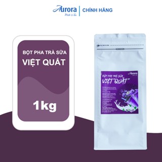 Bột Tạo Vị Pha Trà Sữa Aurora gói 1kg vị Việt Quất - ( Lên Màu, Lên Vị, Phù Hợp Nhiều Loại Trà )