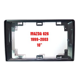 Mặt dưỡng màn hình Android 10 inch Mazda 626 1999 - 2003 kèm giắc zin theo xe