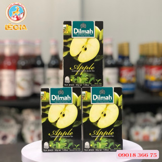 Trà dilmah ceylon táo túi lọc 30g - dilmah apple flavoured ceylon black tea