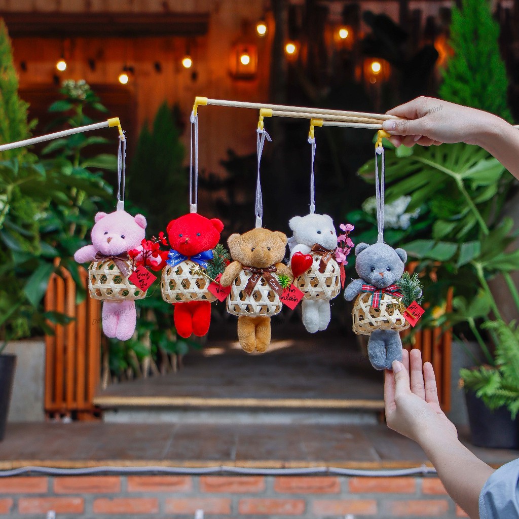 Lồng Đèn Trung Thu Gấu Nhung Xinh TT09 Trang Trí Trung Thu
