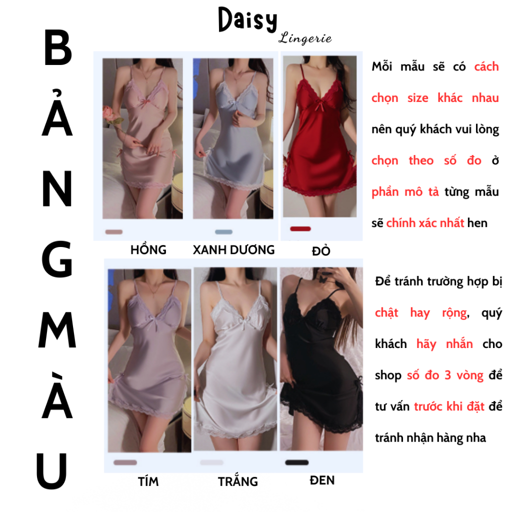[Hỏa Tốc, Bảo Mật] Váy Ngủ Sexy Gợi Cảm Đầm Ngủ Lụa 2 Dây Phối Ren Xẻ Tà Quyến Rũ Cao Cấp - Mã VN013 | BigBuy360 - bigbuy360.vn