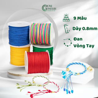 Dây Đan Vòng Tay Cuộn 5/45m Đan Vòng tay Handmade - Cuonday.173 - Roxi Jewelry