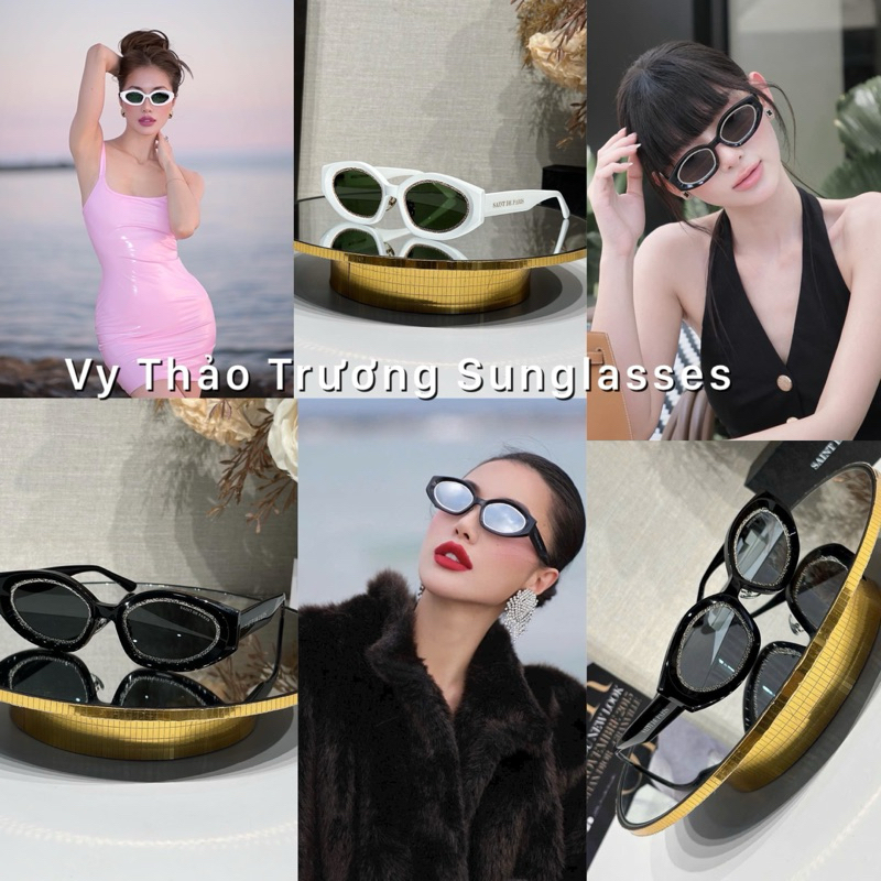 [KÍNH CÓ SẴN] kính SAINT DE PARIS mắt vếch