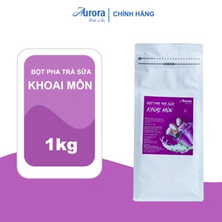 Bột Tạo Vị Pha Trà Sữa Aurora gói 1kg vị Khoai Môn - ( Lên Màu, Lên Vị, Phù Hợp Nhiều Loại Trà )