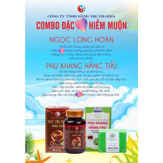 Combo bổ trứng tăng thụ thai Hằng Thu