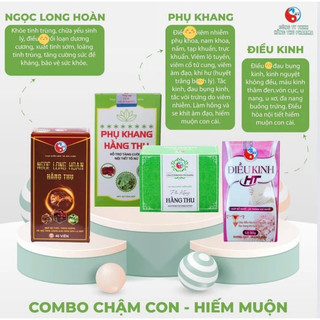 Combo bổ trứng tăng thụ thai Hằng Thu