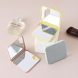  Gương Mini Cầm Tay Gương Trang Điểm Gấp Gọn Để Bàn Bỏ Túi Nhỏ Cute - Gương Mini 2 Mặt 