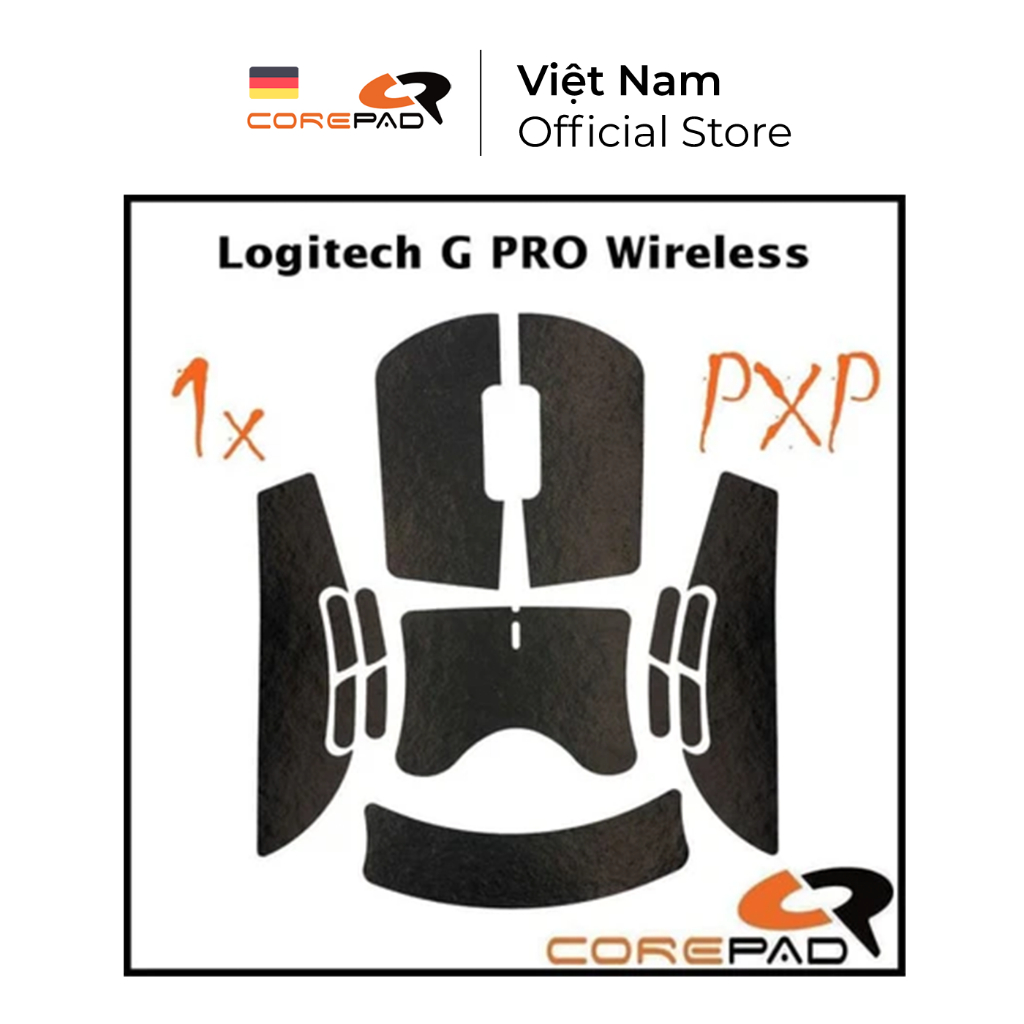 Miếng dán chống trượt Corepad PXP Grips Logitech G PRO Wireless - Corepad Official Store