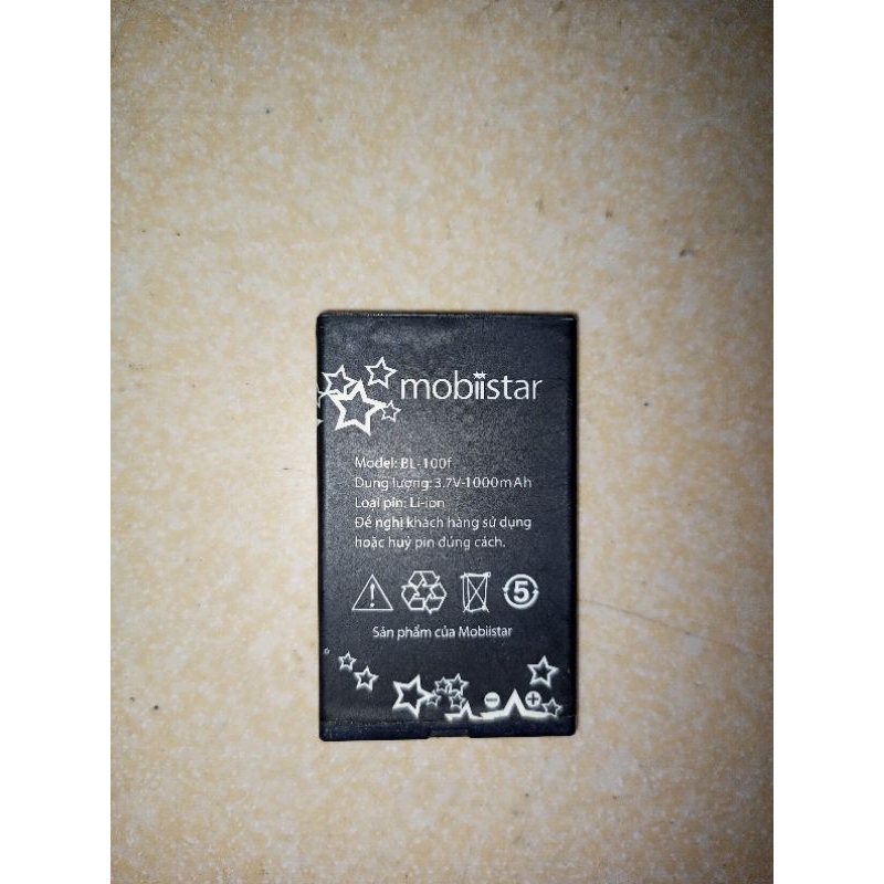 Pin Mobiistar Bl -100F Bóc Máy
