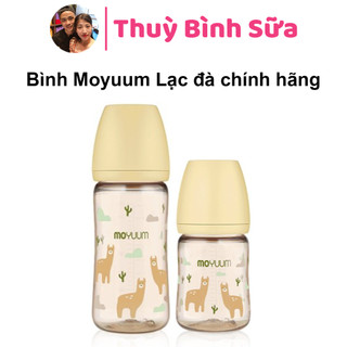 Bình sữa Moyuum Lạc Đà, Moyuum Vàng, Moyuum Llama edition 170ml- 270ml