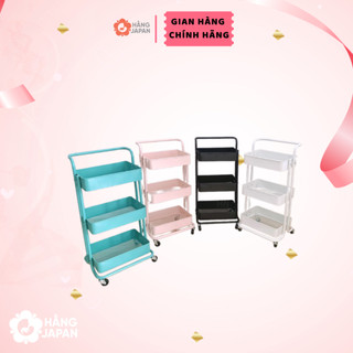 Kệ để đồ đa năng Primo 3 tầng có tay cầm có bánh xe