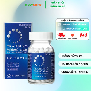 Viên uống giảm nám, trắng da Nhật Bản White C Clear Transino