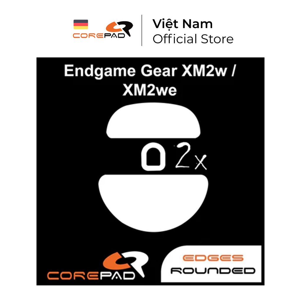 2 Bộ Feet chuột PTFE Corepad Skatez PRO Endgame Gear XM2w/XM2we - Corepad Official Store