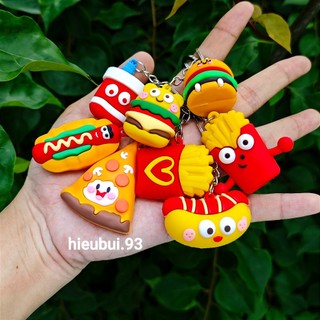 Móc khóa thức ăn nhanh