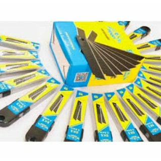 HỘP 10 LƯỠI DAO THÉP ĐEN SK5