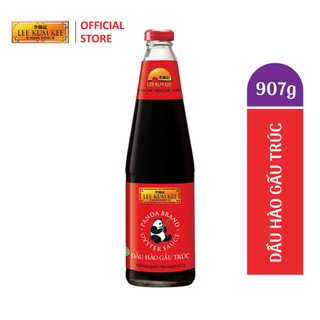 Dầu hào gấu trúc Lee Kum Kee Panda Brand Oyster Sauce (Chai 907g)  với chiết xuất hào chọn lọc 11%
