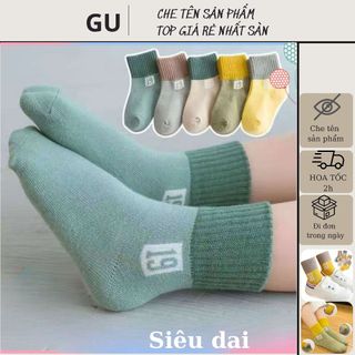 Set 5 đôi tất cổ cao số 19 cho bé siêu êm chân