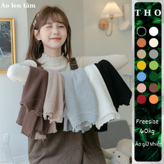 Áo Len Tăm Cổ 3P Giữ Nhiệt Cho Nữ, Áo Len Tăm Giữ Nhiệt nữ 12 Màu Cao Cấp M856