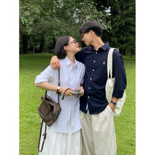 (Best Seller) Áo sơ mi SilenceStandard Eco Oxford Logo S/Basic [SO06]