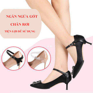 Combo dây giày cao gót LUZI chống rộng, tuột gót có thể dùng để trang trí PK_LZ