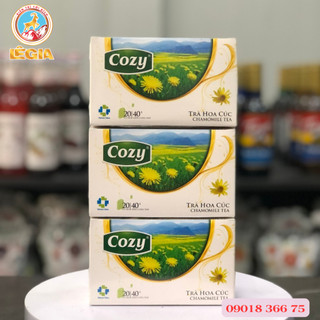 TRÀ COZY TÚI LỌC HOA CÚC 40G 20 GÓI - CHAMONILE COZY TEA