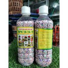 Phân tan chậm NPK tổng hợp 16-16-16 chuyên dùng cho hoa, cây cảnh