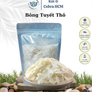 Bông tuyết thô 450gram - bột bông tuyết giúp nhẹ mồi câu cá