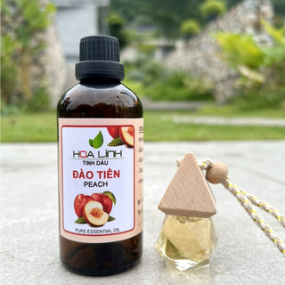 Tinh dầu HƯƠNG ĐÀO  nguyên chất 100%  xông phòng , spa, khách sạn, thơm oto,... | HOA LINH - Tặng vỏ lọ treo xe