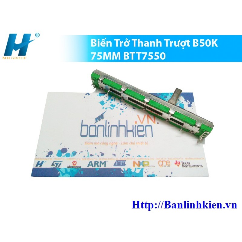 Biến Trở Thanh Trượt B50K 75MM BTT7550 Mã LK_04430